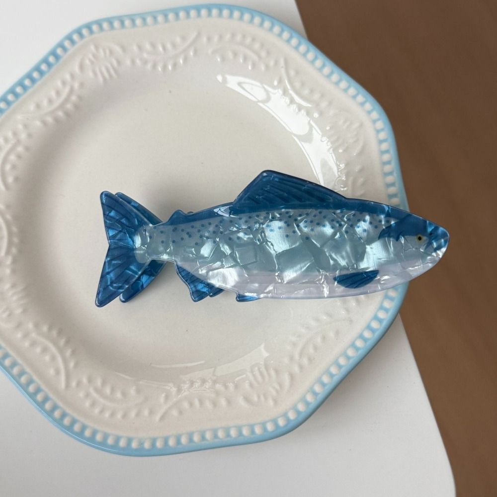 The Korean Lifestyle - Hairpin Ocean Animal Hair Claw Pvc