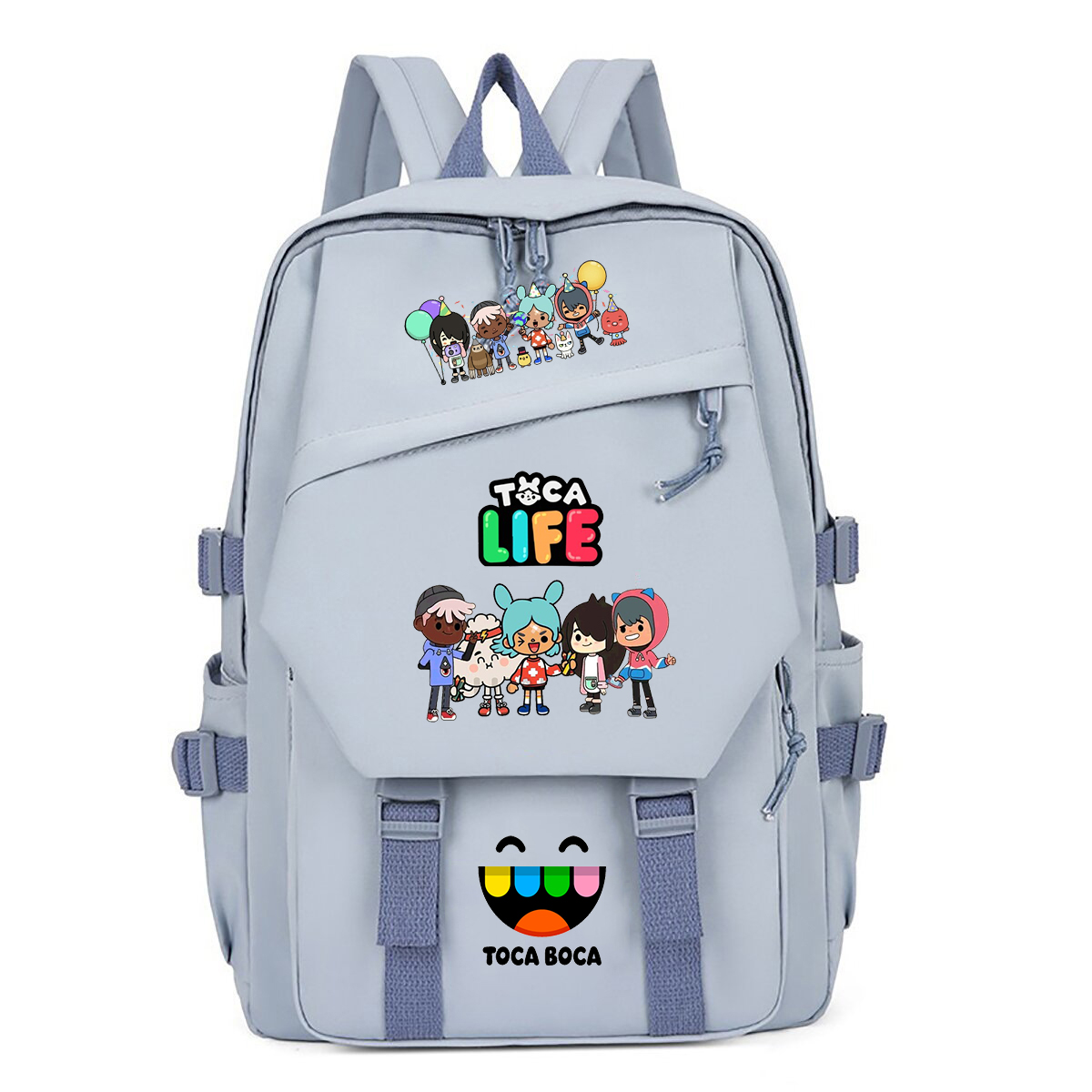 Korean Women Lifestyle - Toca Life World Print Backpack Children