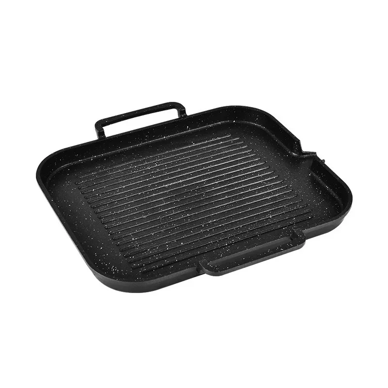 Aluminum Frying Pan Non-stick  - Korean Bbq Grill 评论和价格