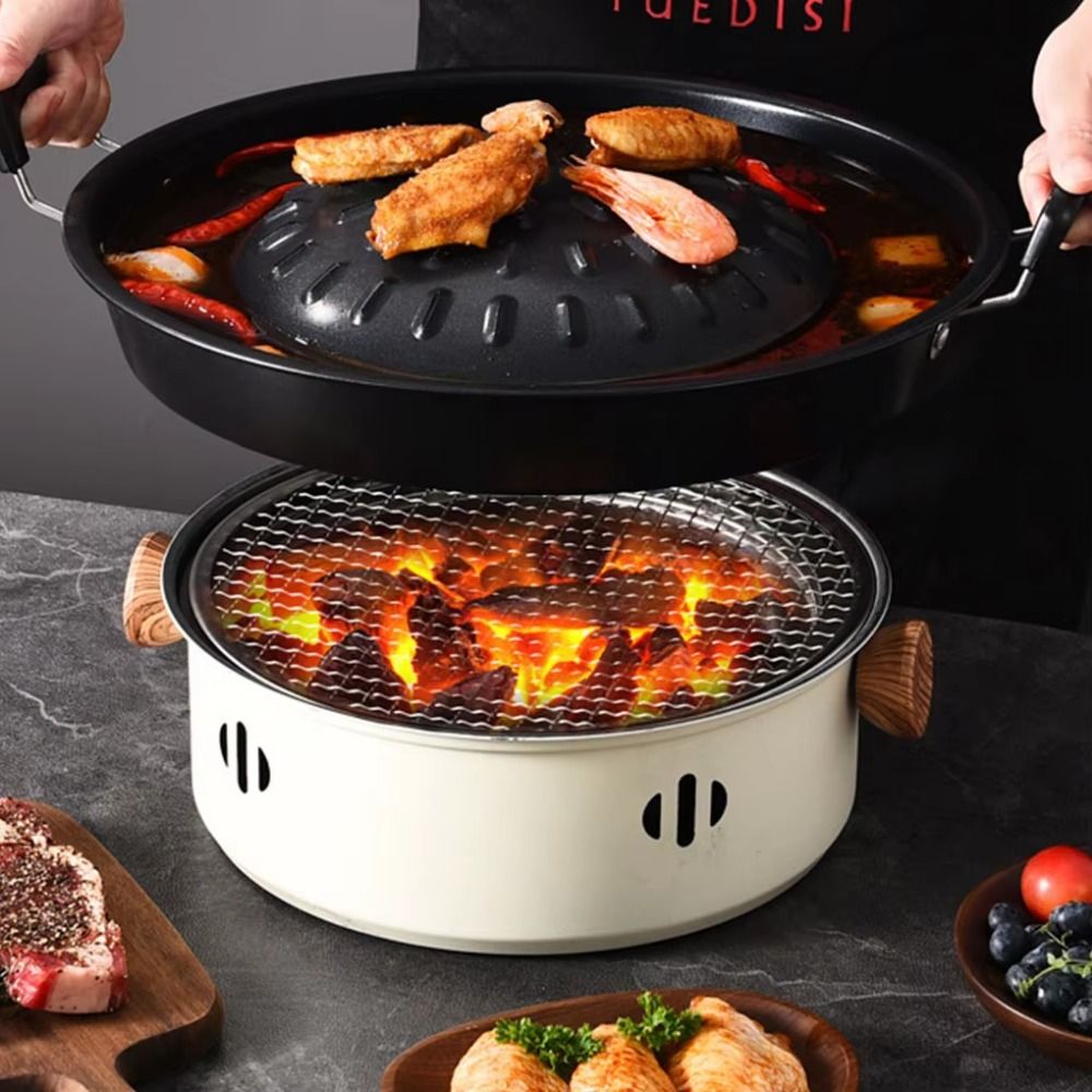 Multi-function Thai Picnic Gri - Korean Bbq Grill 评论和价格