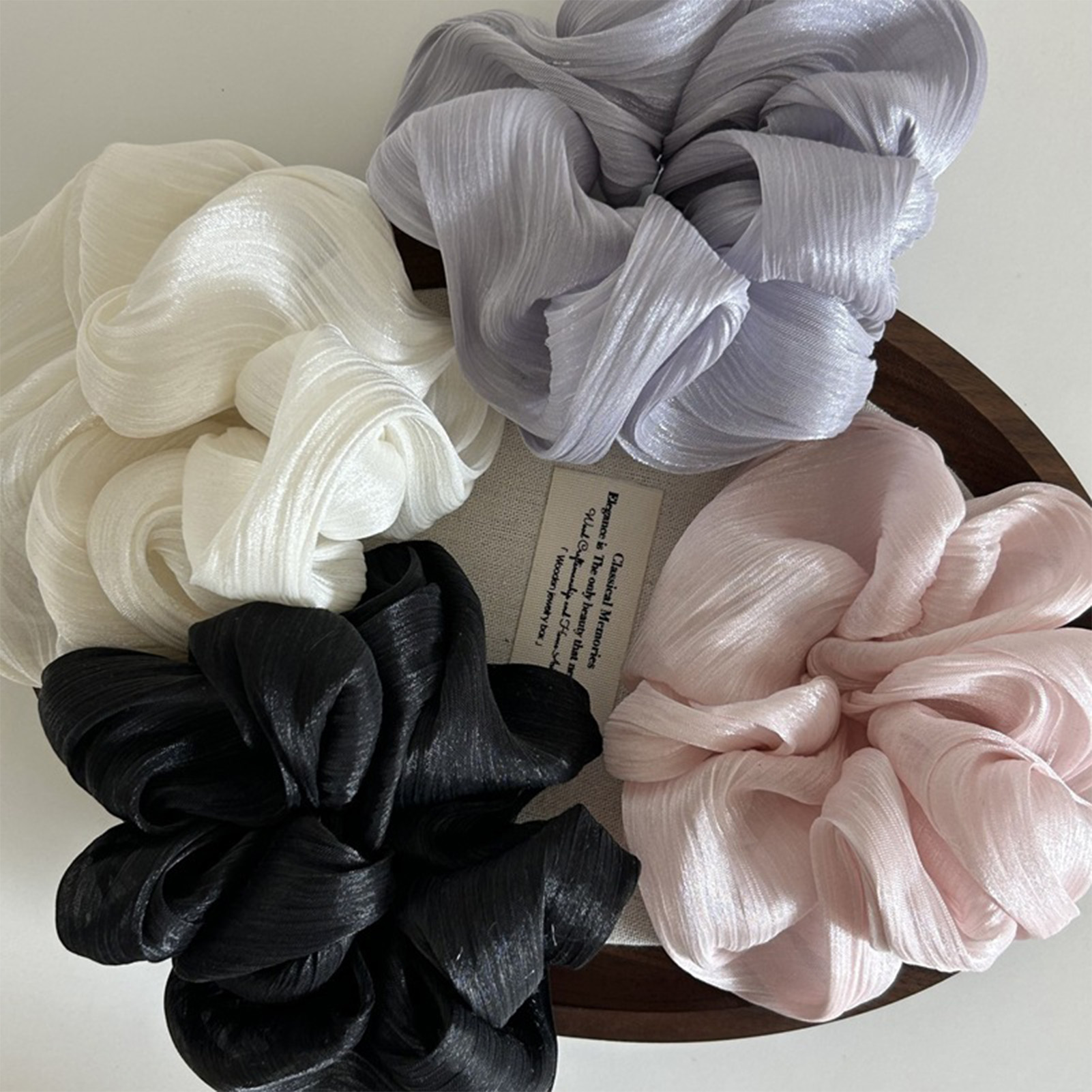 Korean-style Hair Tie Fashiona - Korean Women Lifestyle 评论和价格