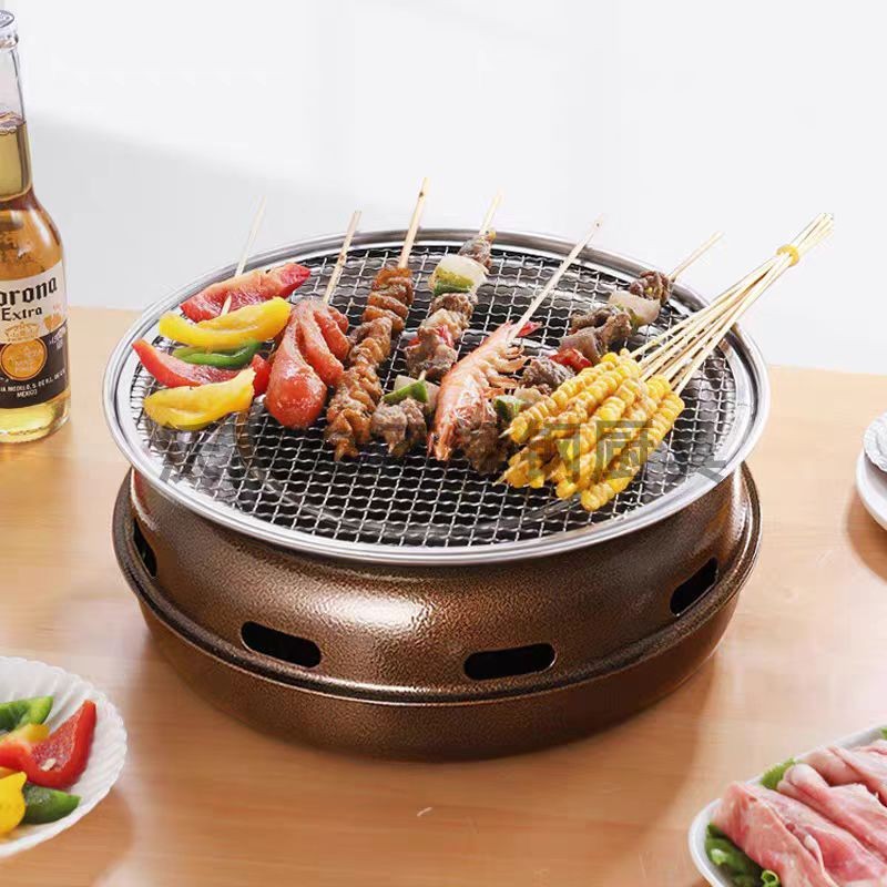 Korean Style Round BBQ Grill P - Korean Bbq Grill 评论和价格