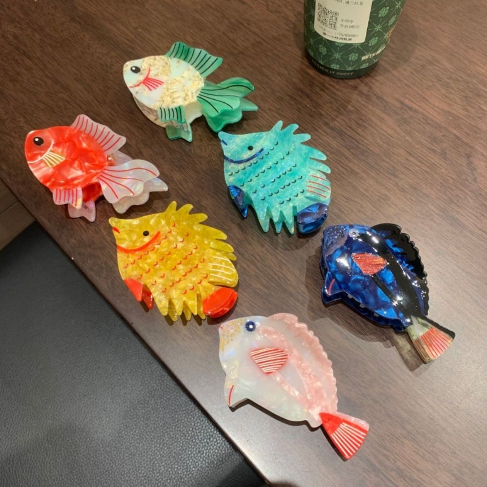 Goldfish Acetate Ocean Animal  - Korean Women Lifestyle 评论和价格