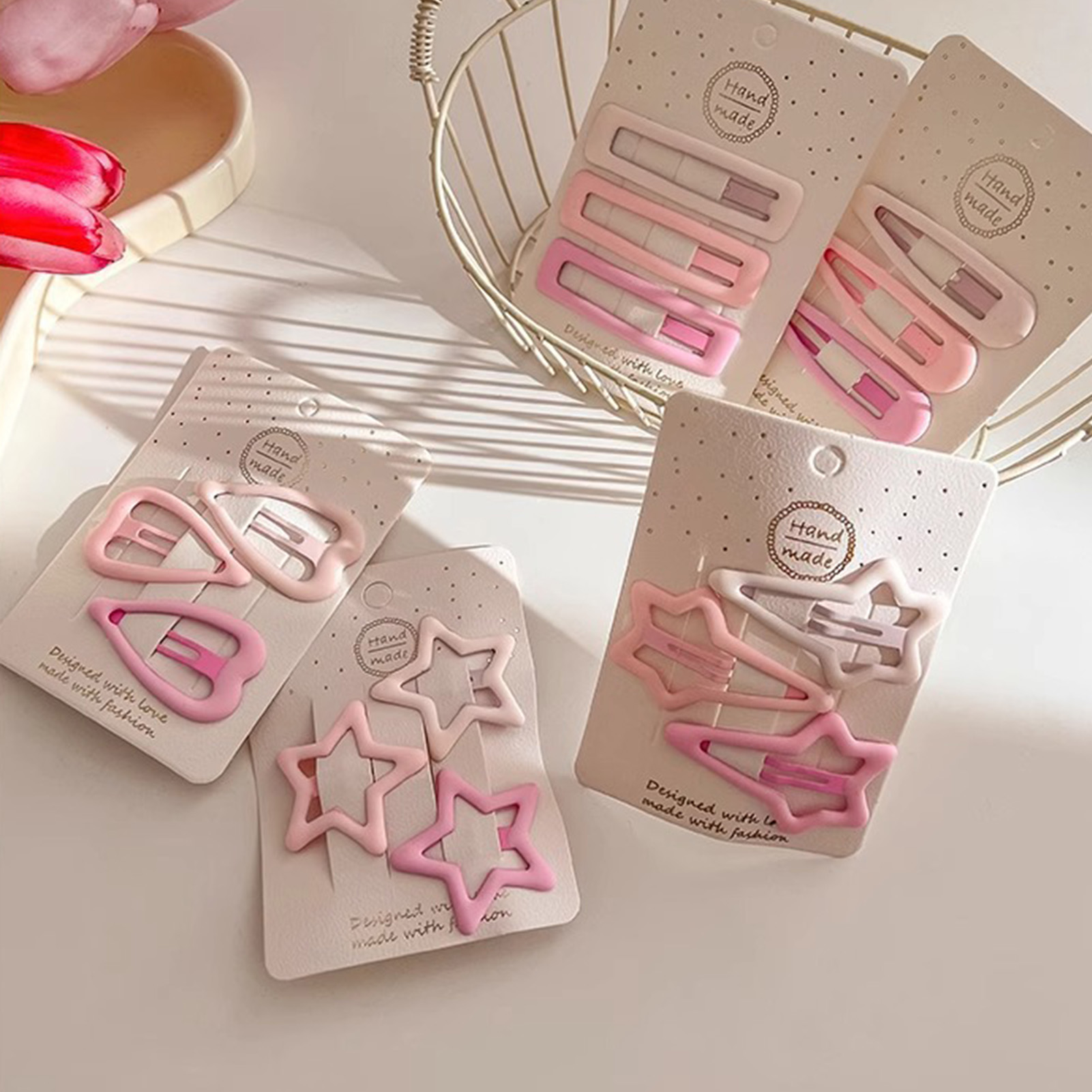 3PCS Sweet Style Headwear Pins - The Korean Lifestyle 评论和价格