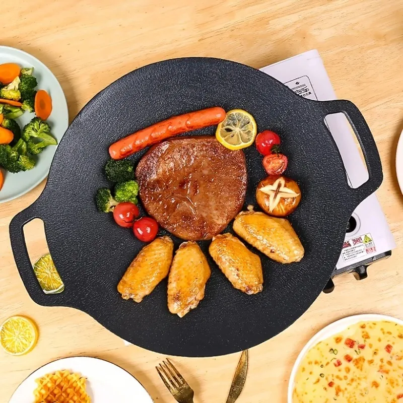 Non-stick Roasting Pan Cast Ir - Korean Bbq Grill 评论和价格