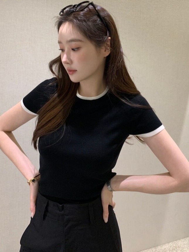 Chic Summer New Thin Color Blo - The Korean Lifestyle 评论和价格